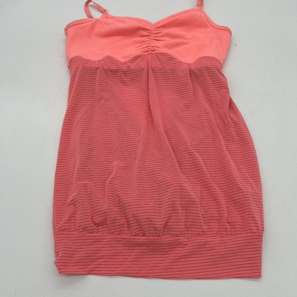 Beyond Yoga Womens Pink Strappy Active Workout Top Size small